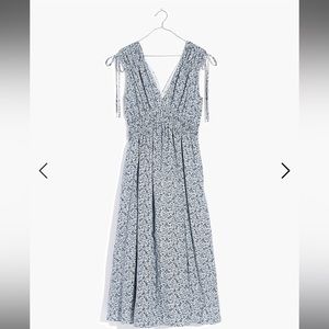Plus Sophia Smocked Midi Dress in Florentine Floral 1X